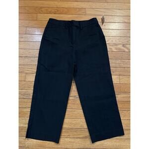 Talbots Petites Black Stretch Dress Pants 6P Classic Career Work NWT